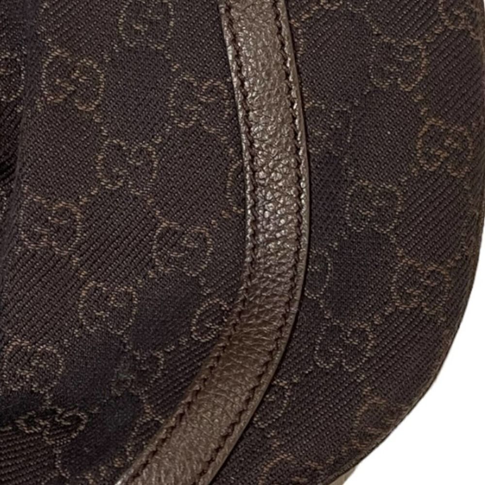 Authentic Gucci Guccissima Abbey D Ring Cross Body Brown Handbag - Picture 10 of 10